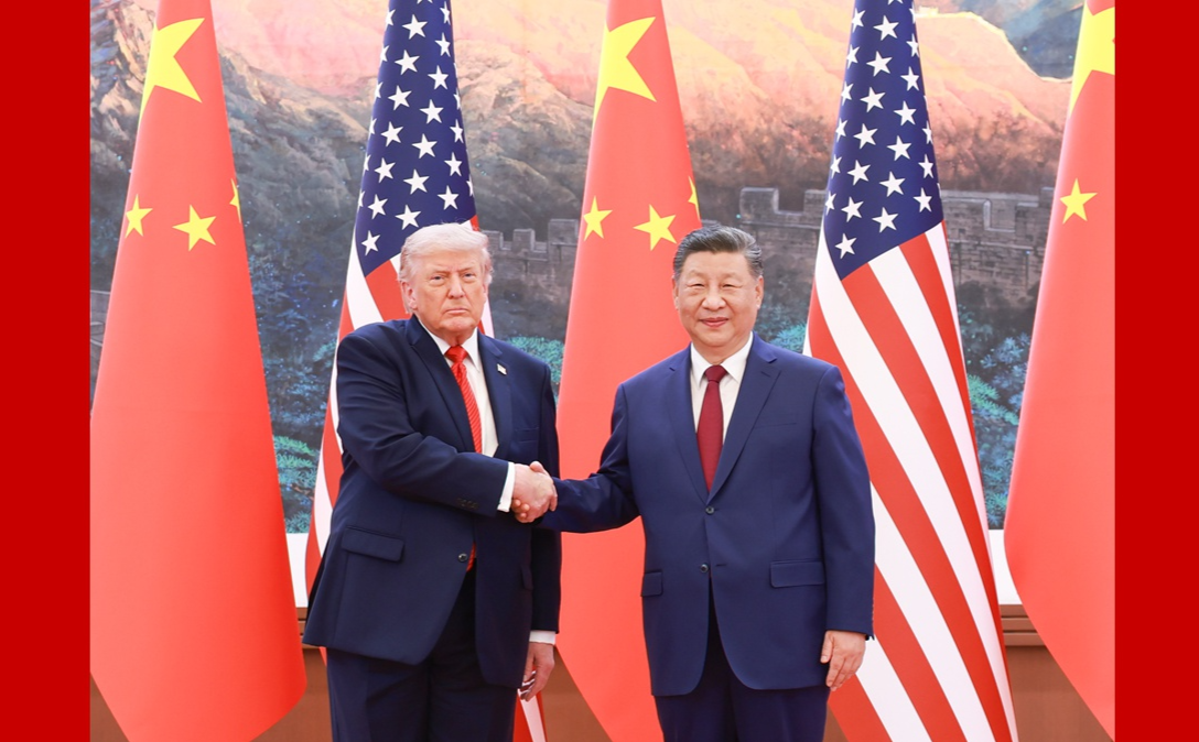 习近平同美国总统特朗普会谈