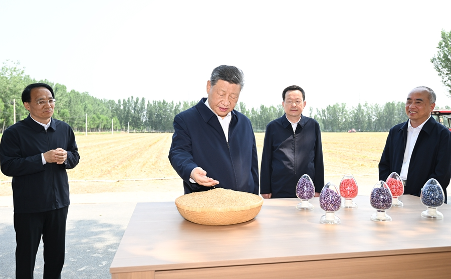 习近平在山东德州考察