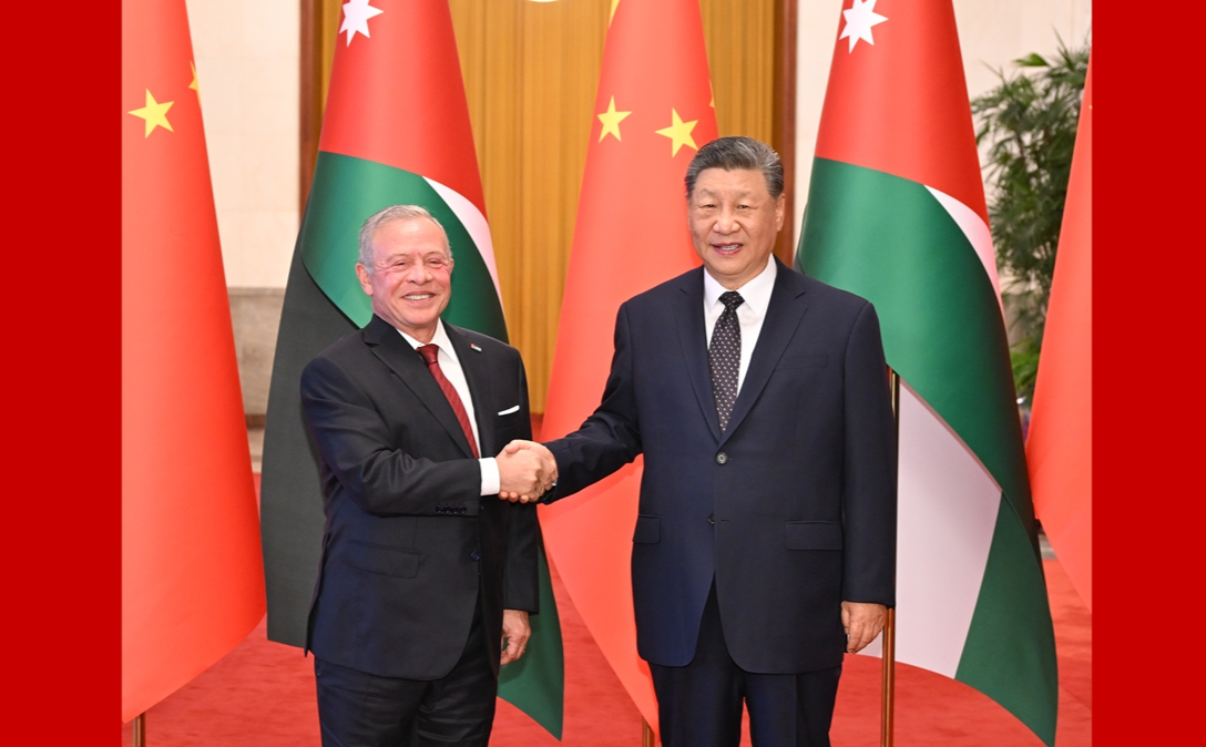 习近平同约旦国王阿卜杜拉二世会谈