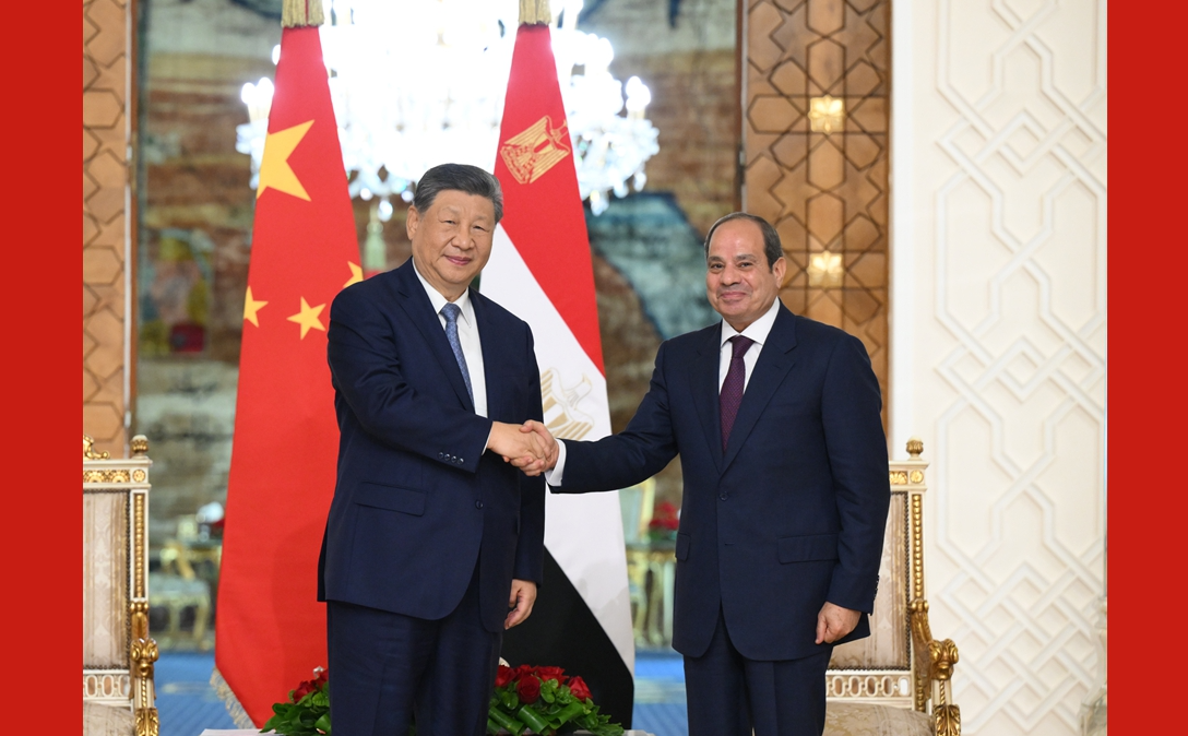 习近平同埃及总统塞西会谈