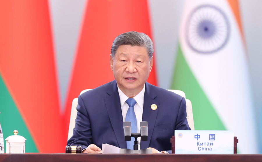 习近平主持“上海合作组织+”会议并发表重要讲话