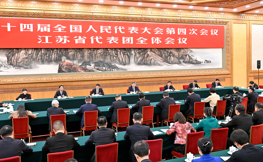 习近平在参加江苏代表团审议时强调 经济大省要在研究新情况解决新问题上下功夫出经验